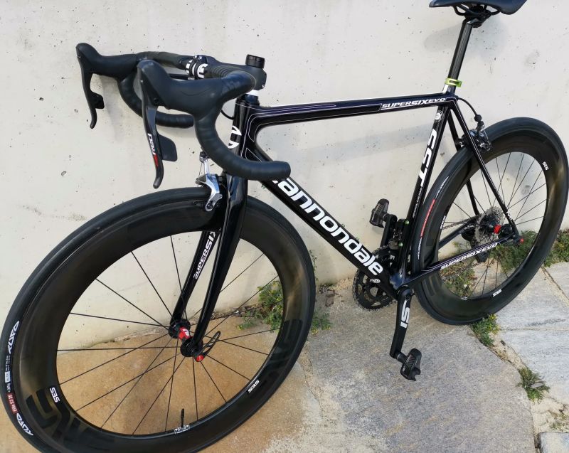 Cannondale Supersix Evo - Absolutně Top kolo i stav! El.řazení:Sram RED AXS, ENVE..PC přes 200.tis!