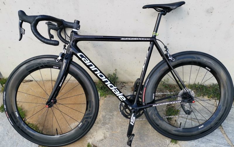 Cannondale Supersix Evo - Absolutně Top kolo i stav! El.řazení:Sram RED AXS, ENVE..PC přes 200.tis!