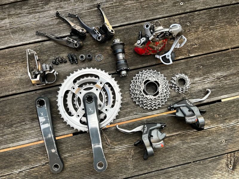 Shimano XTR M950 sada bez nábojů