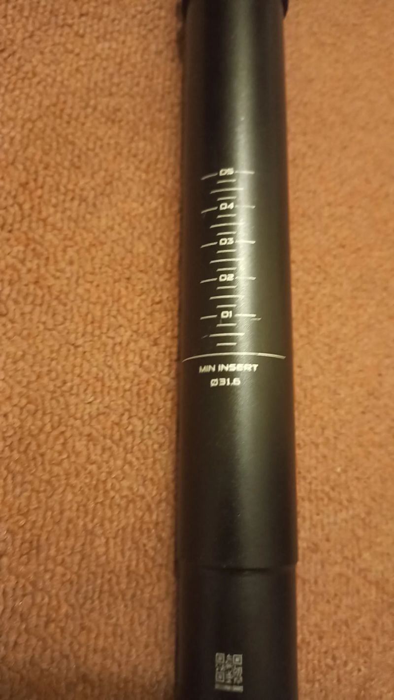 Teleskopická sedlovka Brand-X Ascent, 31,6mm, zdvih 170mm