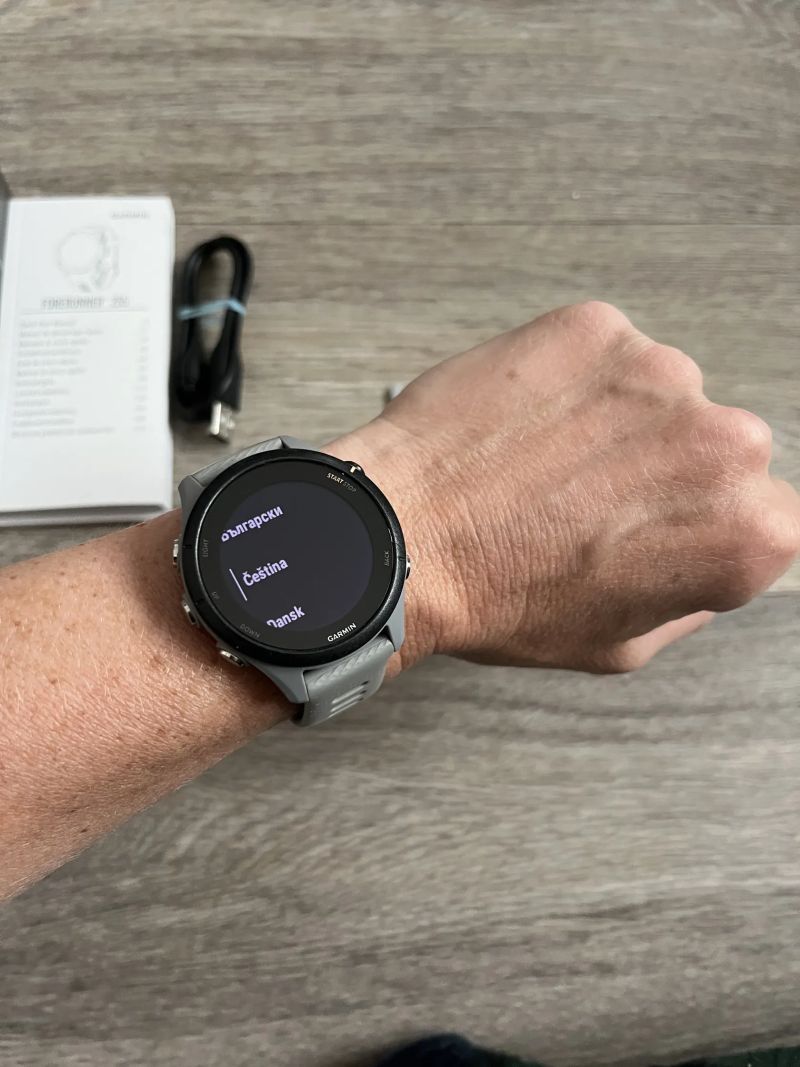 Chytré hodinky Garmin Forerunner 255s