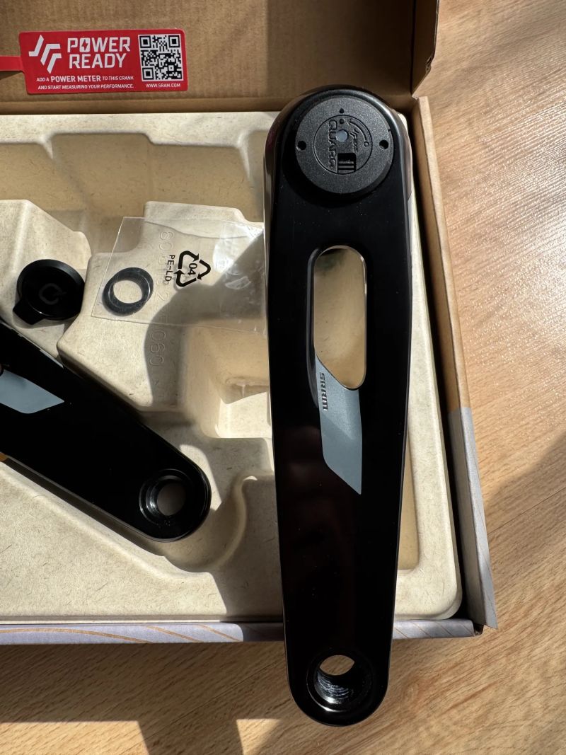 Kliky Sram Rival E1 DUB s powermetrem, 165 mm