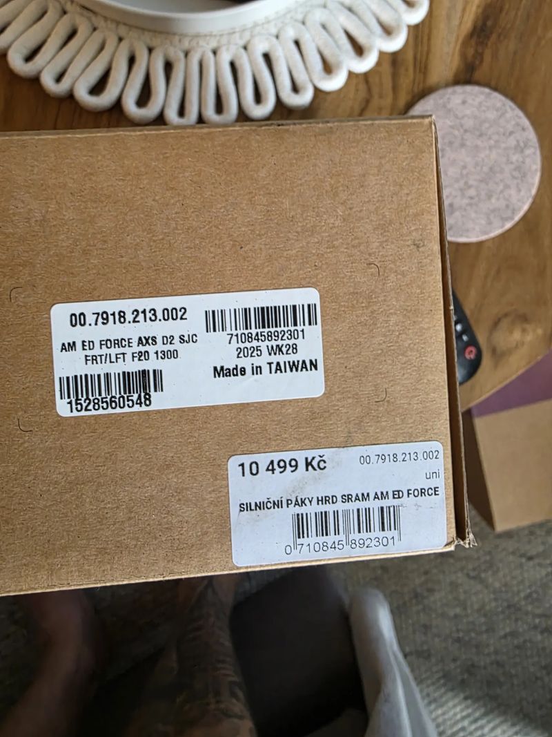 Sram Force AXS D2 pravá klika s třmenem