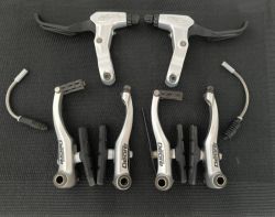 Shimano Deore V brzdy, páky Avid