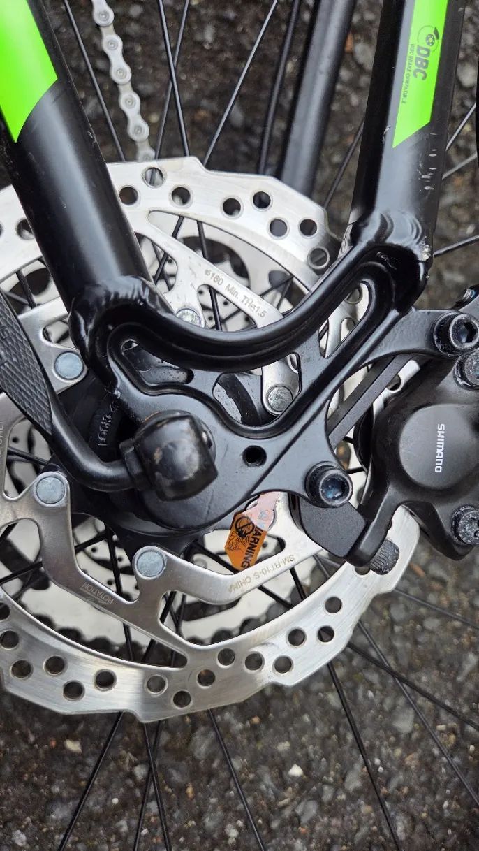 Juniorské kolo MAXBIKE 26" Černo/ZELENÉ – Deore, vzduchová vidlice, 11–46 kazeta