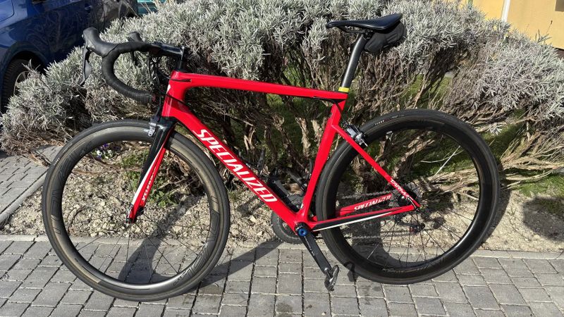 Specialized Tarmac SL6 Expert vel. 56, Wattmetr 2 sady kol 