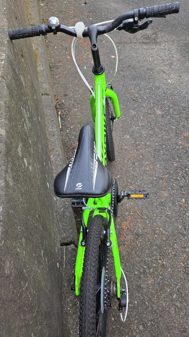 Dětské kolo MAXBIKE 20" – ZELENÉ, lehké hliníkové, 7 rychlostí