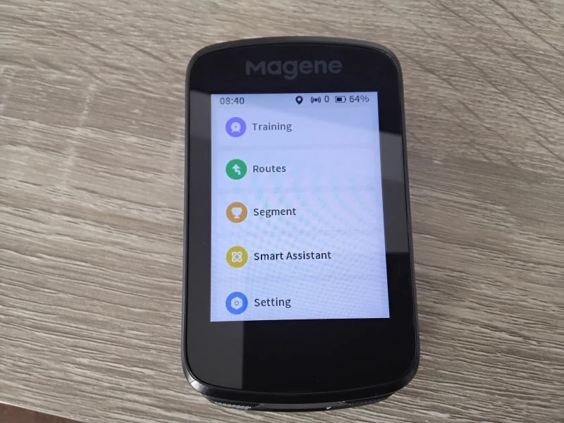 Magene C606 Smart GPS Bike Computer, L508 Radar Tail Light, Držák