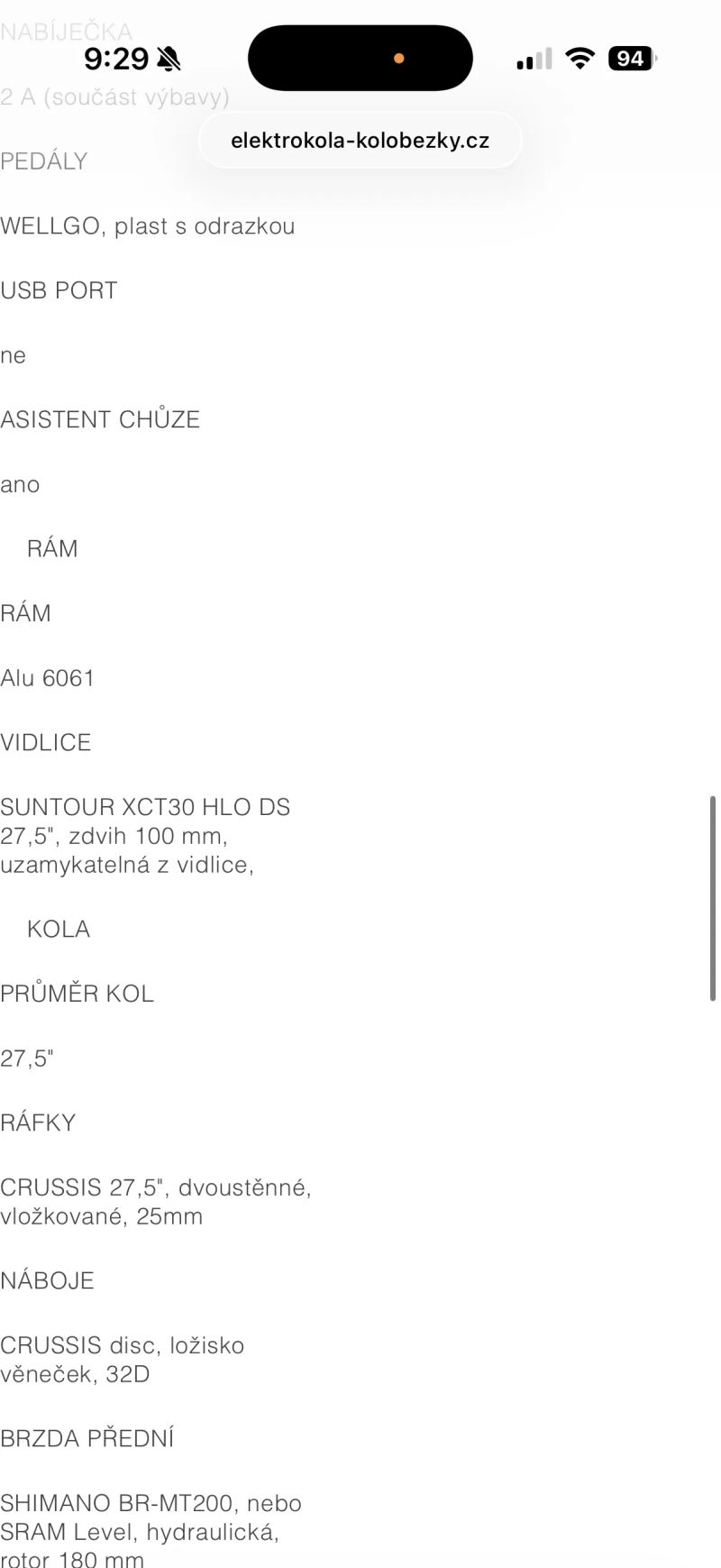 Crussis E-ATLAND 5.8