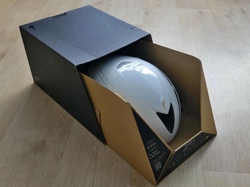 Silniční helma Specialized S-Works Evade II Mips bílá vel. L 