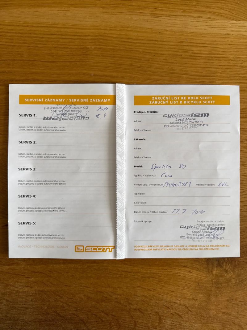 Scott Sportster 30 XXL – Deore, kotoučové brzdy, top stav