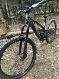 Canyon Spectral custom mullet