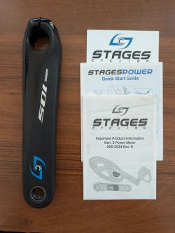 STAGES Wattmeter Shimano 105 R7000 172,5mm