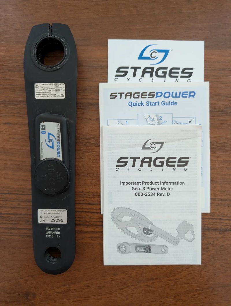 STAGES Wattmeter Shimano 105 R7000 172,5mm