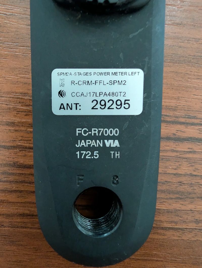 STAGES Wattmeter Shimano 105 R7000 172,5mm