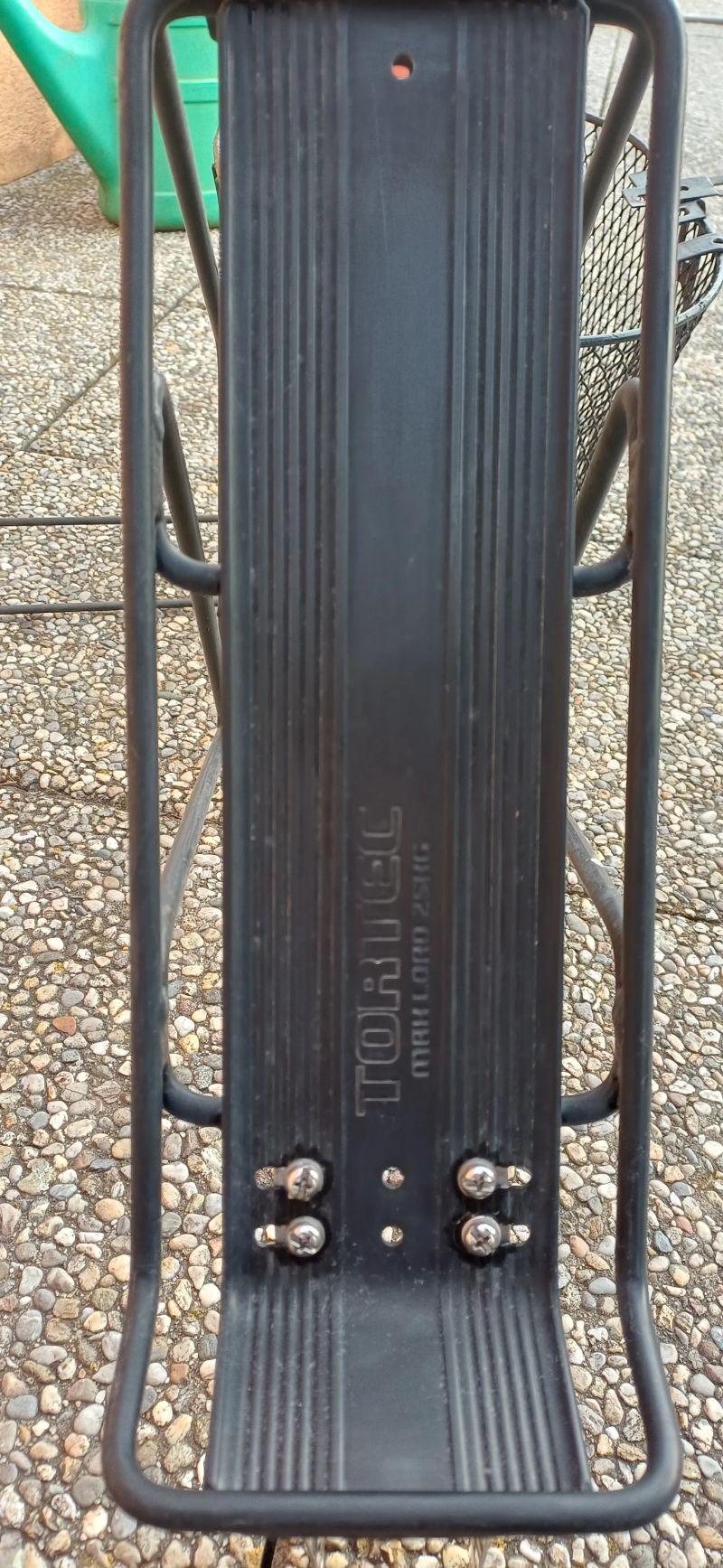 Košík a nosič na kolo