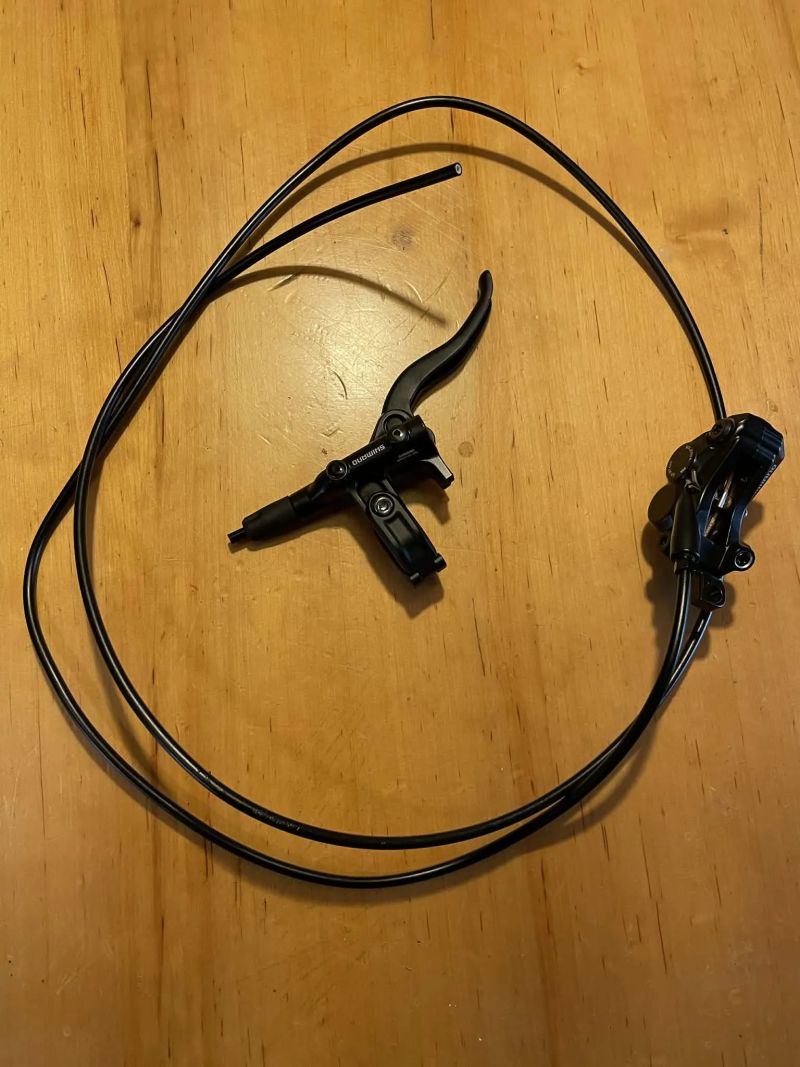 Nové čtyřpístové brzdy Shimano m4100 mt420 + origo sintrované destičky