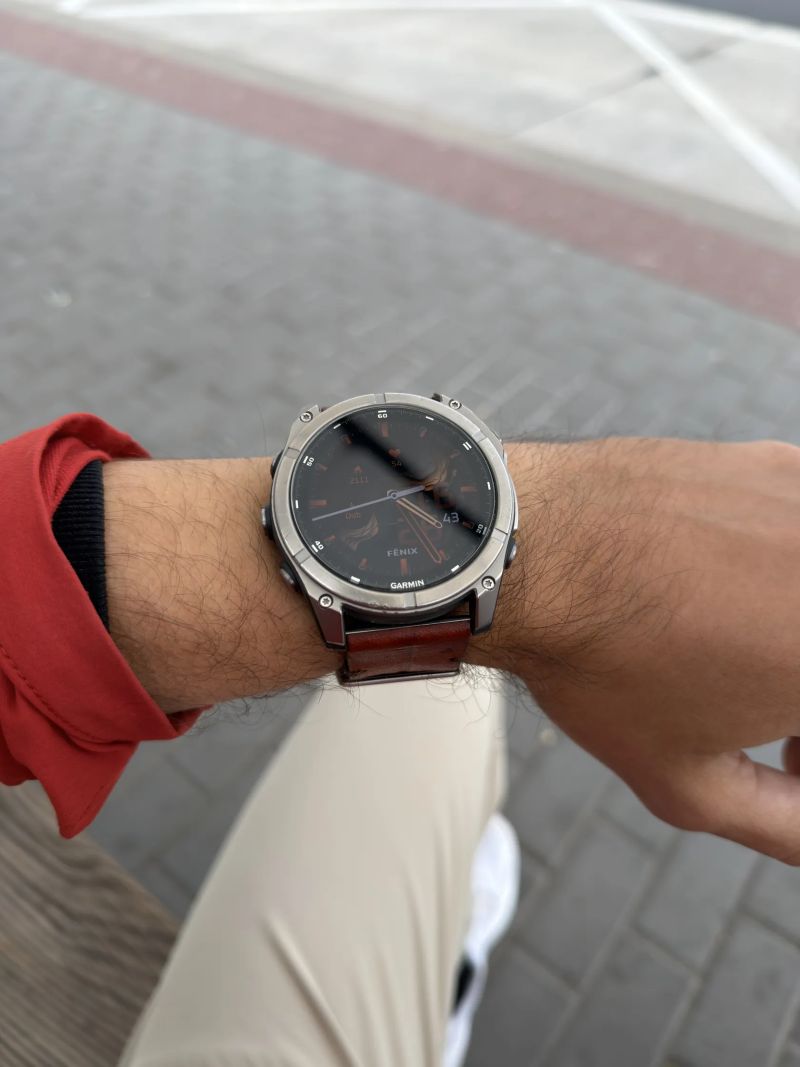 Garmin Fenix 8 51mm Amoled Titan Safir