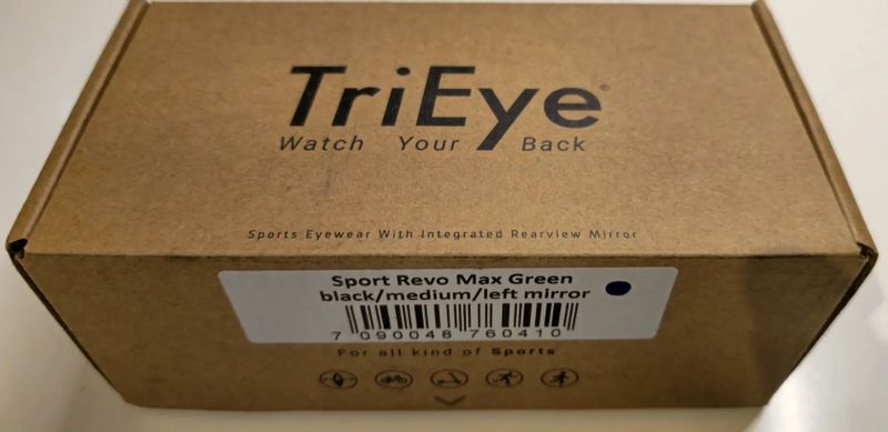 Brýle s integrovaným zpětným zrcátkem TriEye 