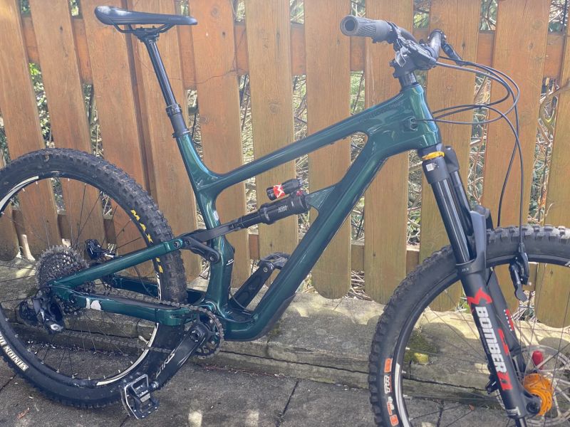 Cannondale Habit Carbon L, kola Hope tech 27,5, Sram GX, Marzocchi Bomber Z1