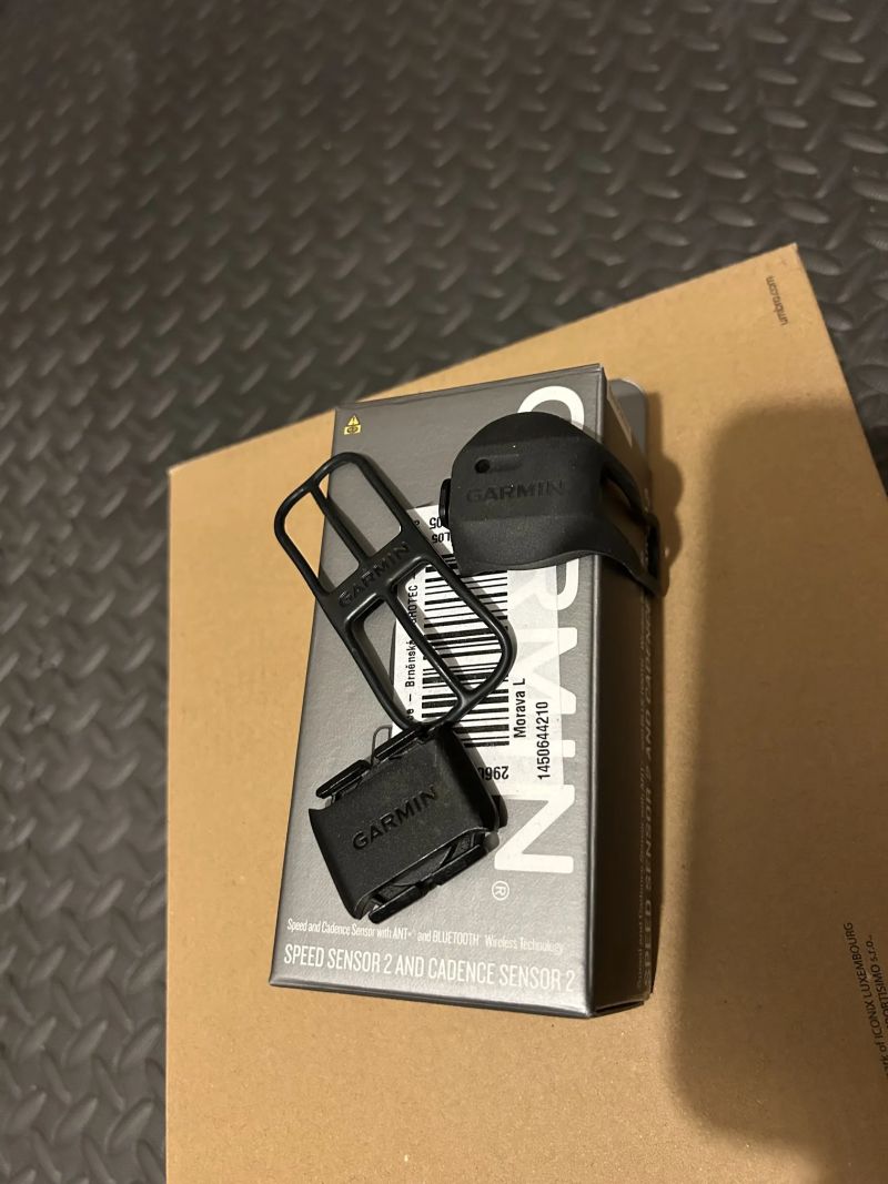 Garmin rychlost a kadence