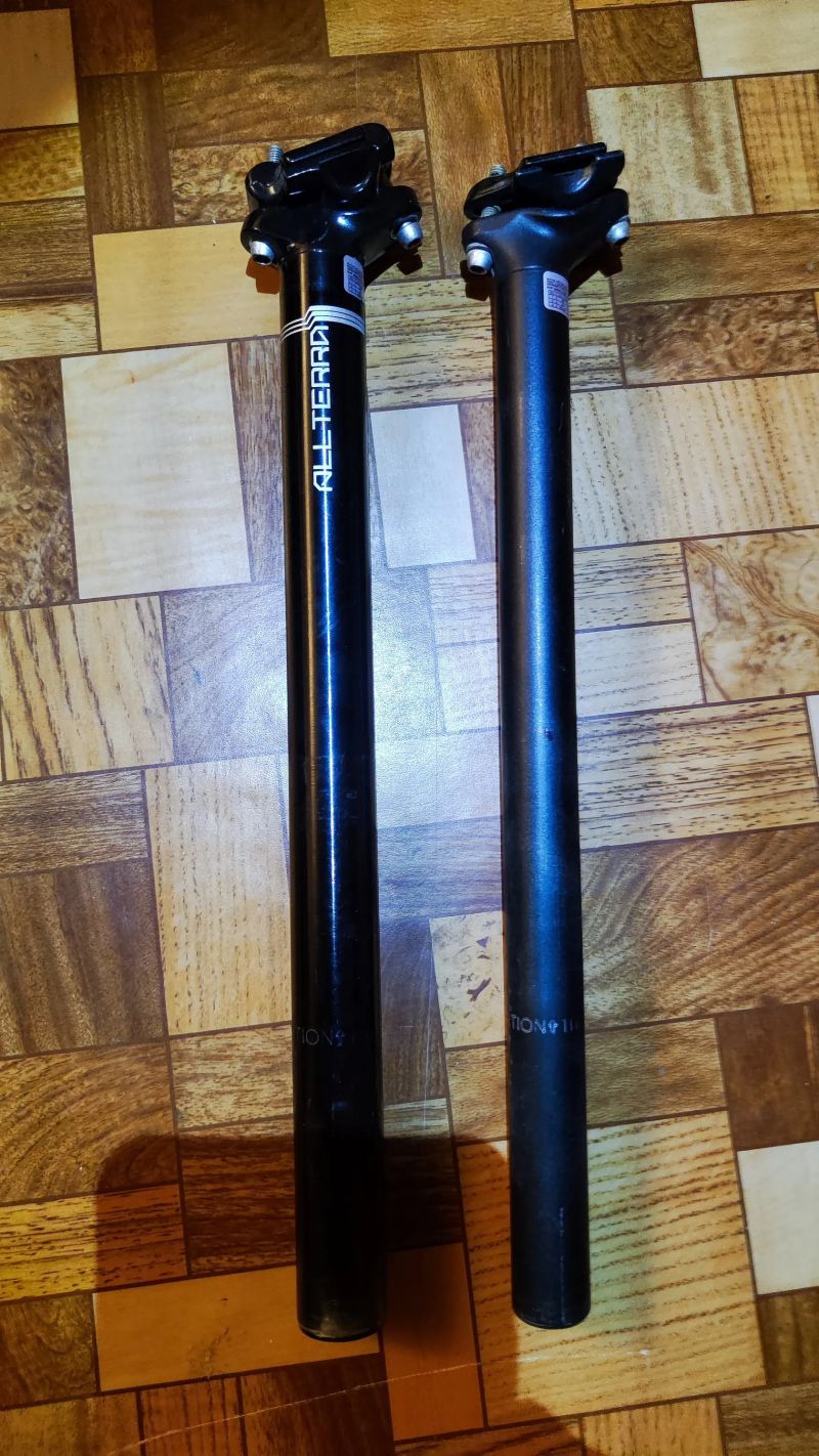 Sedlovky 400 mm, 27,2 a 31,9