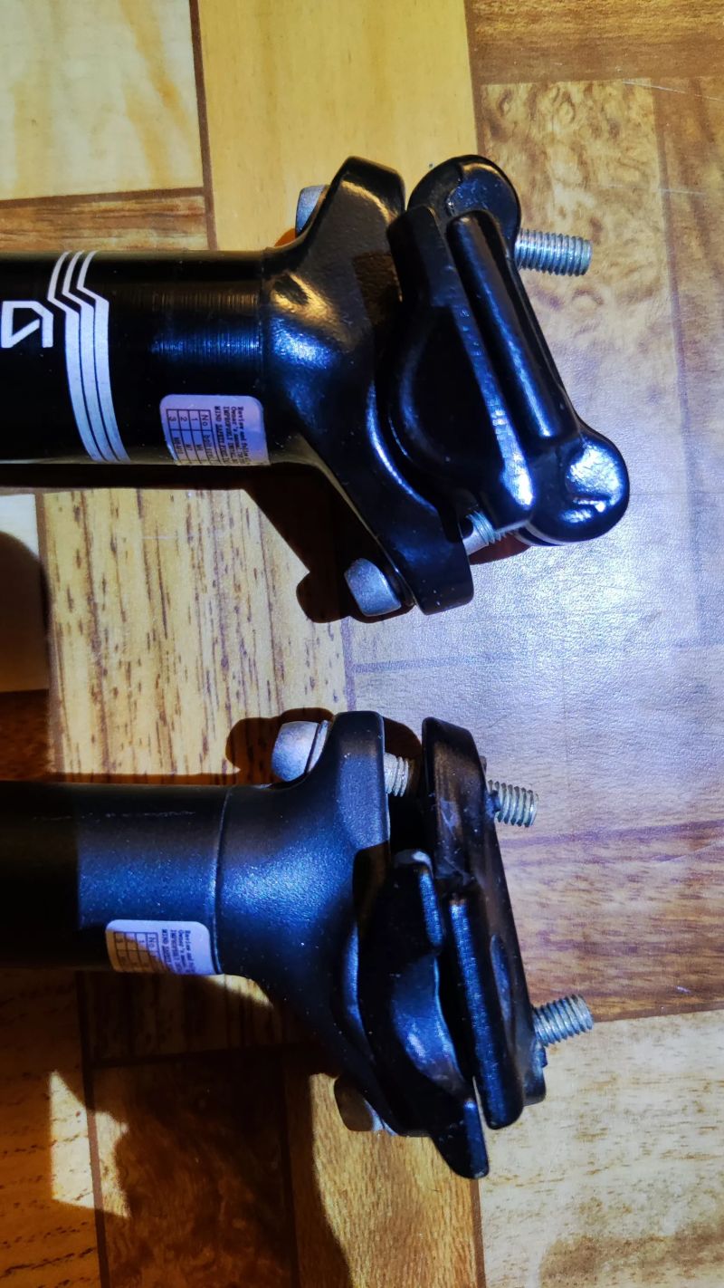 Sedlovky 400 mm, 27,2 a 31,9