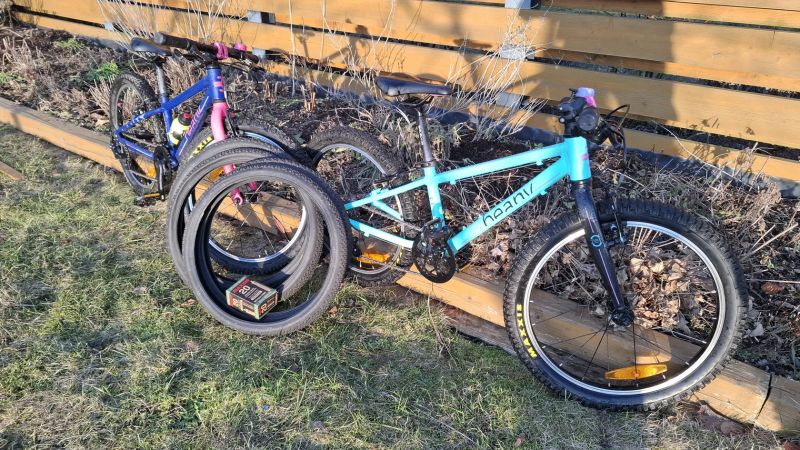 2x dětské kolo BEANY Zero 20