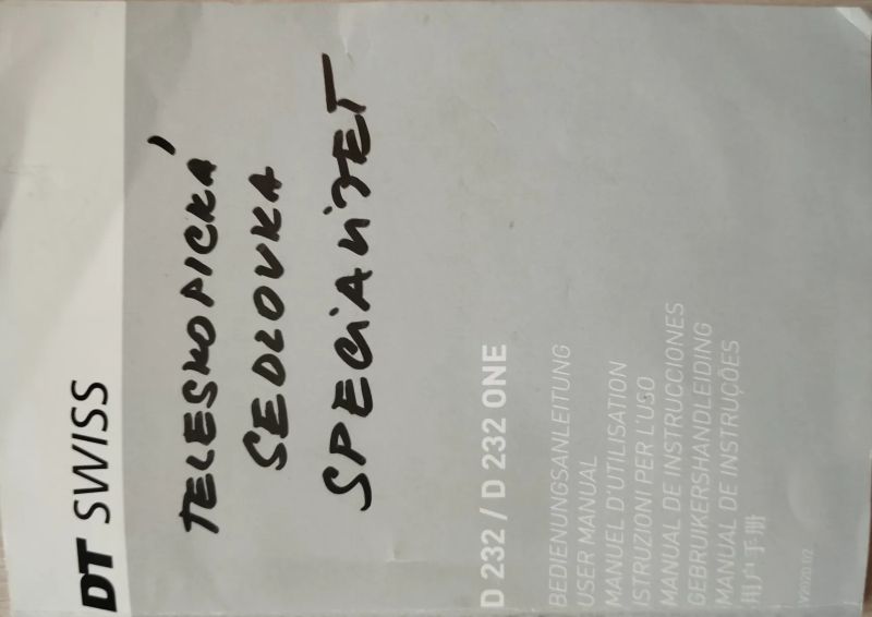 teleskopická sedlovka DT Swiss D232 ALU 60 mm 27,2/400 mm