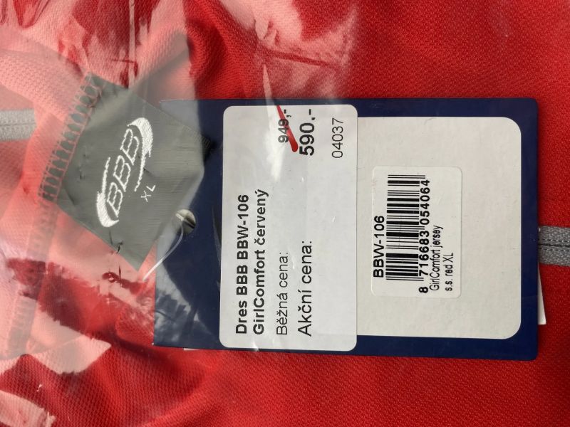 Cannodale + značka BBB. Úplně NOVÉ oblečení. 3 kusy. (Nestihli jsme vrátit do eshopu.)