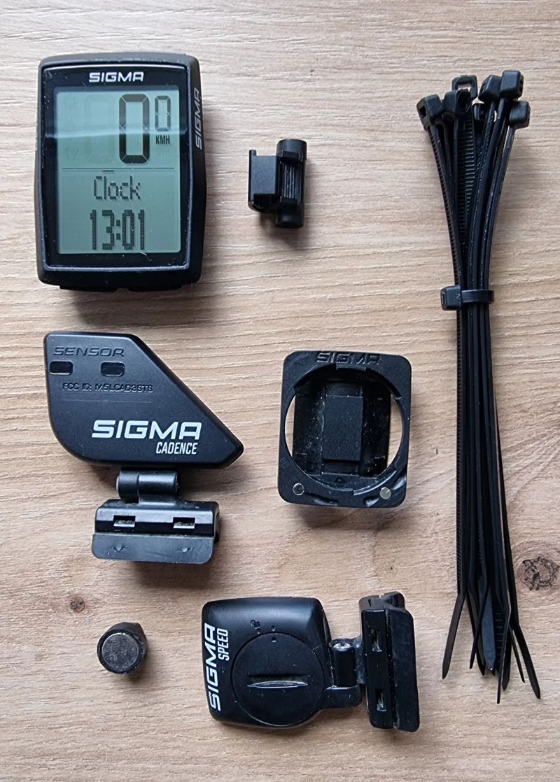 Sigma BC 14.0 STS CAD WL + STS Bike 2 Kit set