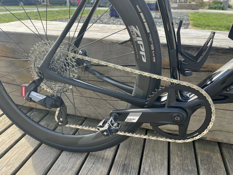 Cannondale Synapse Carbon Custom Sram Apex XPLR AXS, Zipp 303 S, wattmetr vel. 56