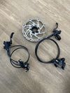Shimano set brzdy SLX BL-M7100 + kotouče 180 Deore