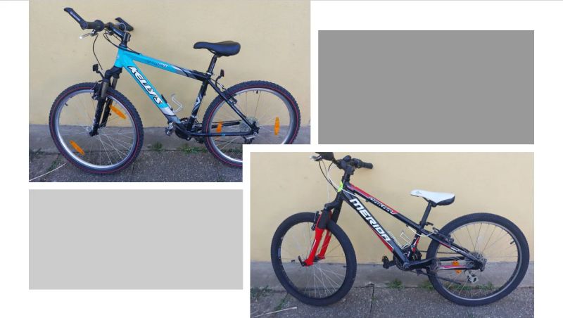 2 dětská kola: Kellys + Merida