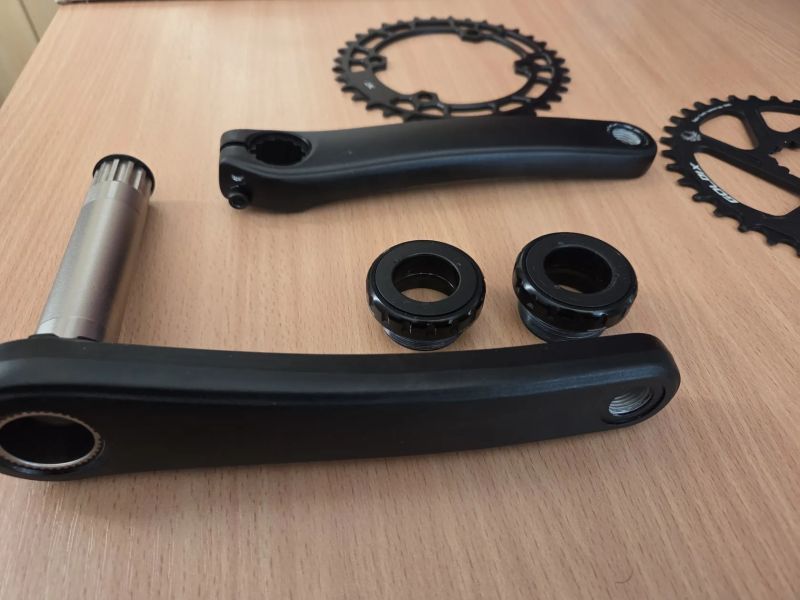 Kliky Prowheel MPX-11 (170 mm) + středové složení + převodník dle výběru