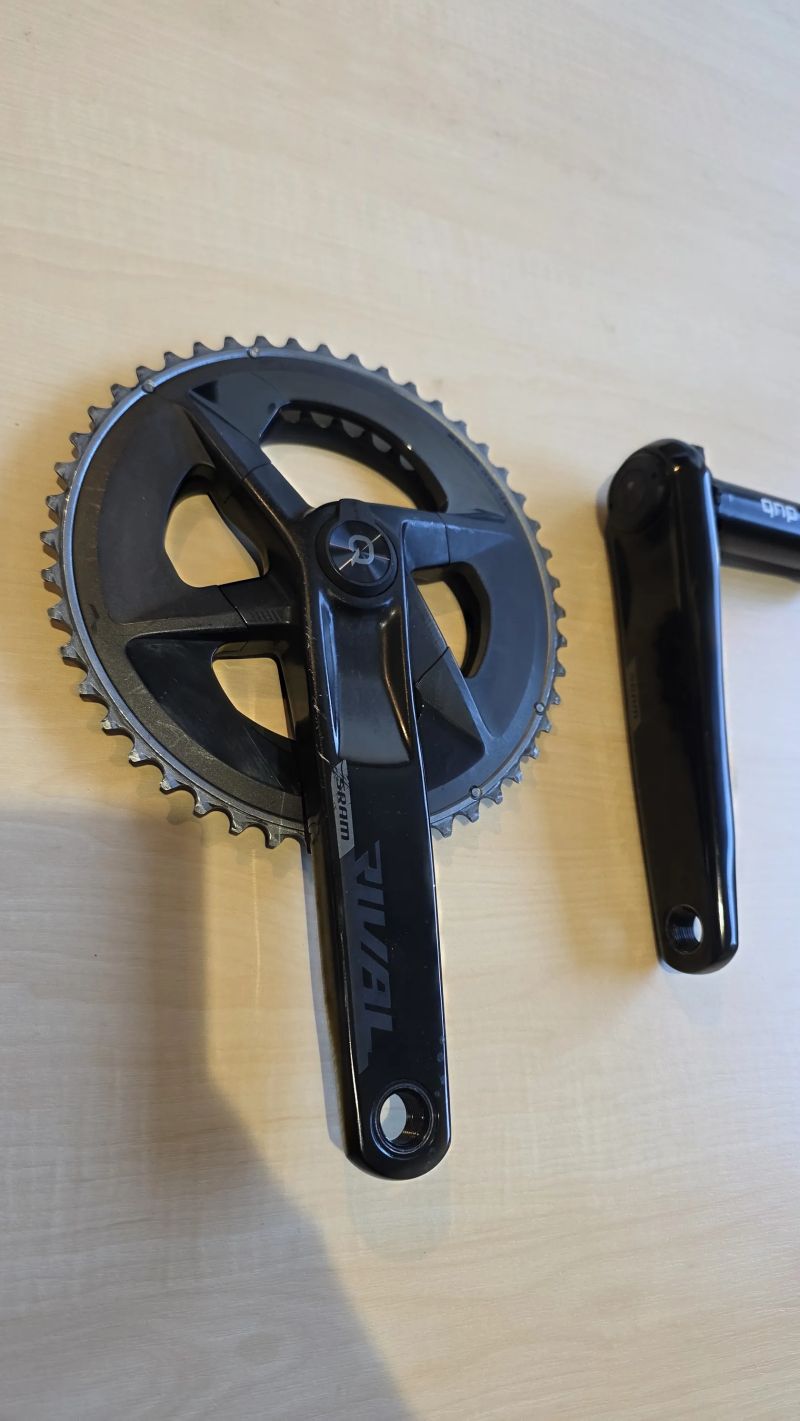 Sram Rival D2 kliky s powemetrem, 175cm, 48/35