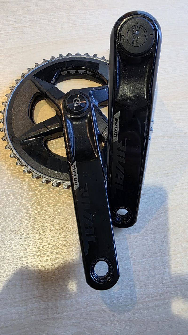 Sram Rival D2 kliky s powemetrem, 175cm, 48/35