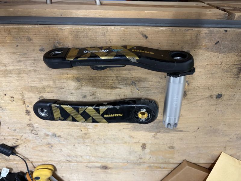 SRAM XX1 170mm MTB kliky s InPeak wattmetrem