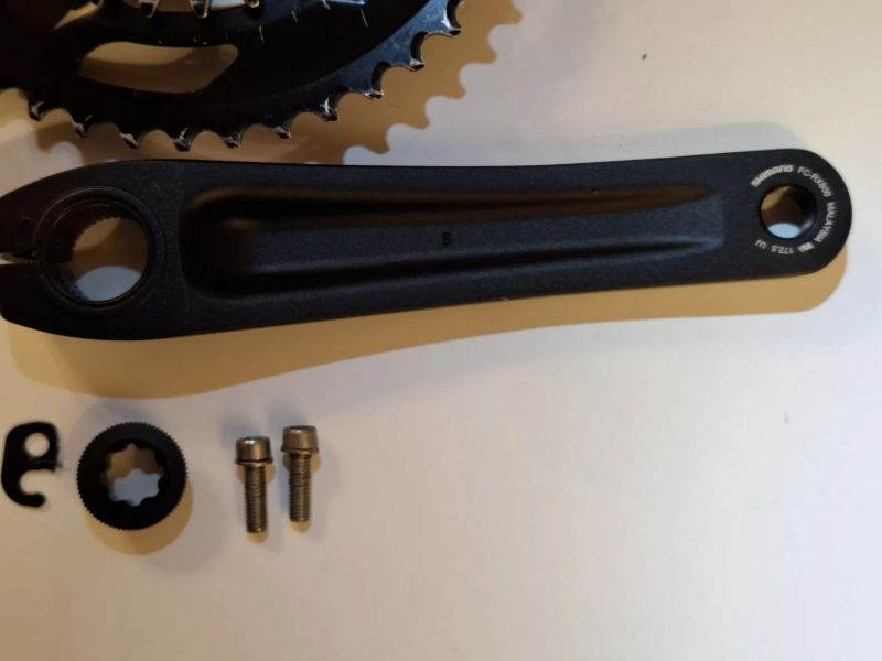 Shimano GRX FC-RX600-11 172,5 mm – velmi dobrý stav