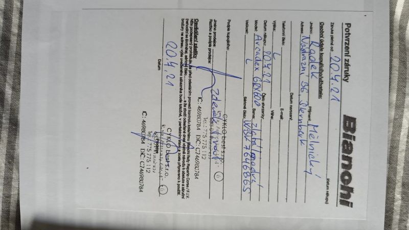 Bianchi Arcadex GRX600