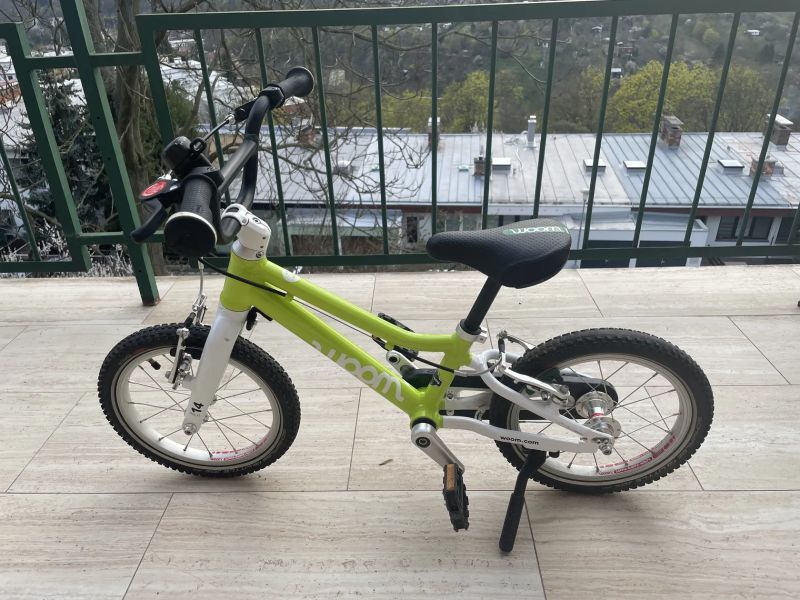 Woom 2 - limitovaná edice - limetková barva