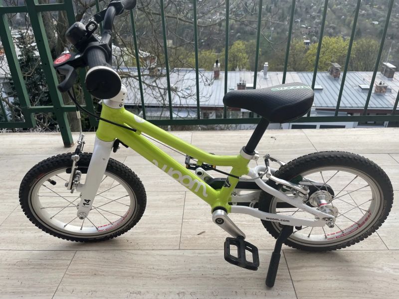 Woom 2 - limitovaná edice - limetková barva