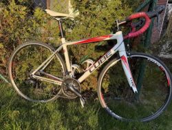 Cube Peloton 2013, vel. 53 / M, Shimano Sora 3x9, karbonová vidlice