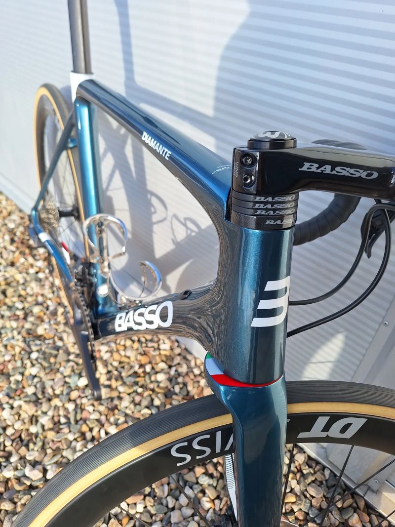 Basso Diamante, temer nejety ram,nová sada, nová kola, kombo řiďítka