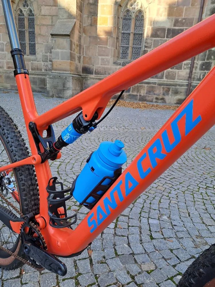 Zánovní rámová Sada Santa Cruz Blur C velikost XL + vidlice Rock Shox Ultimate 35 + tlumič select +