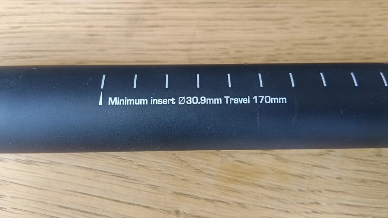 Teleskopická sedlovka 30,9 FOX KS DTswiss RACEFACE E13 PRO