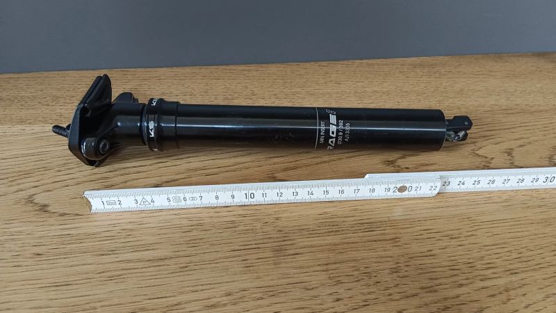 Teleskopická sedlovka 30,9 FOX KS DTswiss RACEFACE E13 PRO