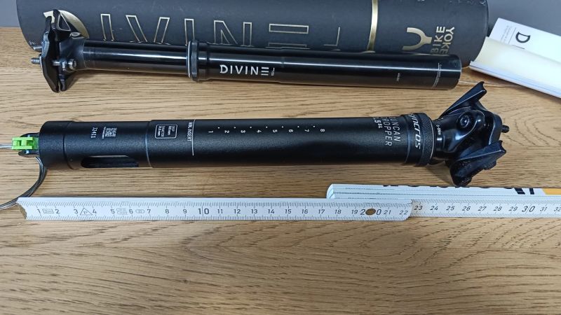 Teleskopická sedlovka 31,6 FOX SYNCROS BikeYoke