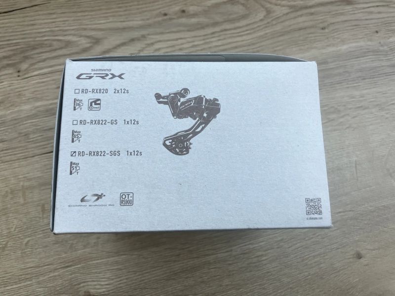 Přehazovačka Shimano GRX RX 822-SGS 1x12 max 51 zubů