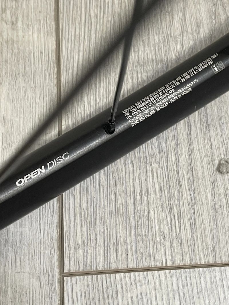 Mavic Open Disc + Shimano kotouče a kazeta